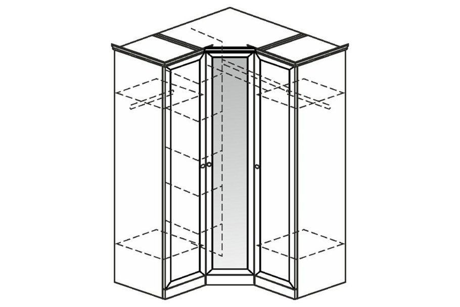 Шкаф Камилла Шатура fu5-01t8l