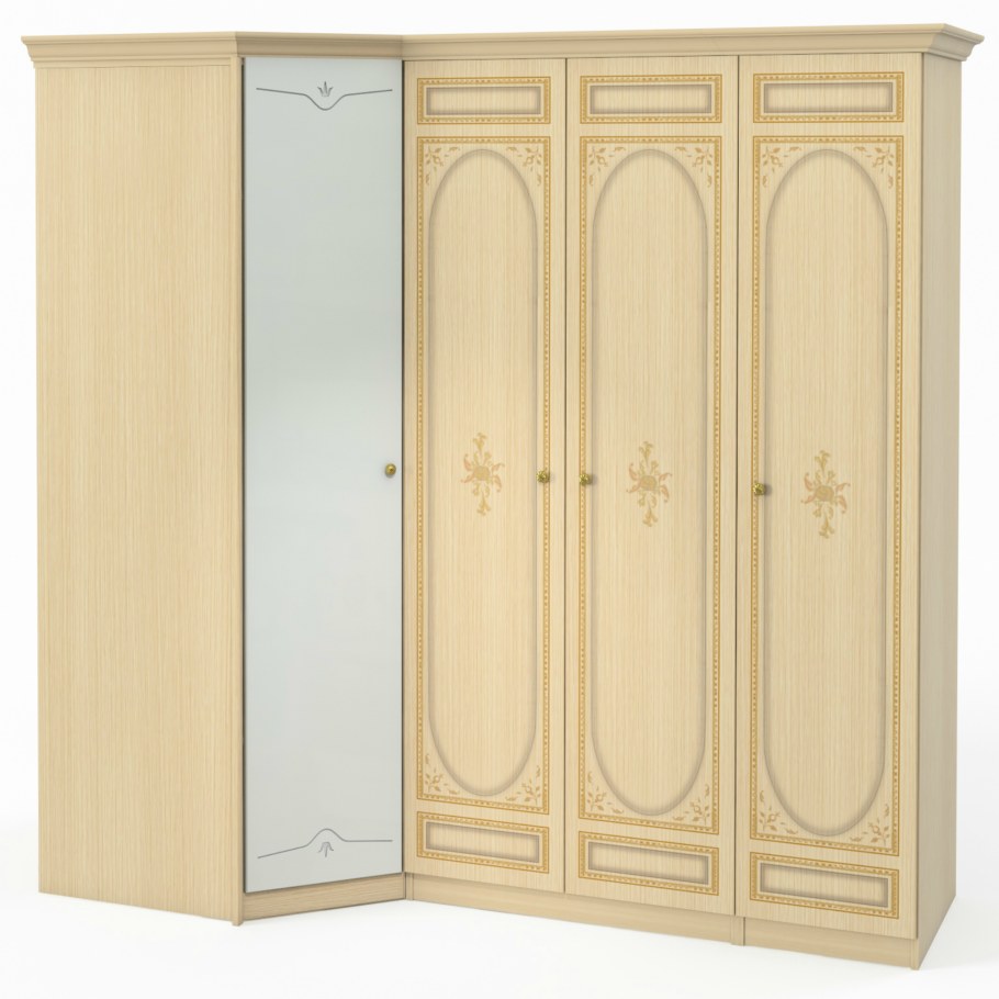 Трехстворчатый шкаф Флоренция Шатура