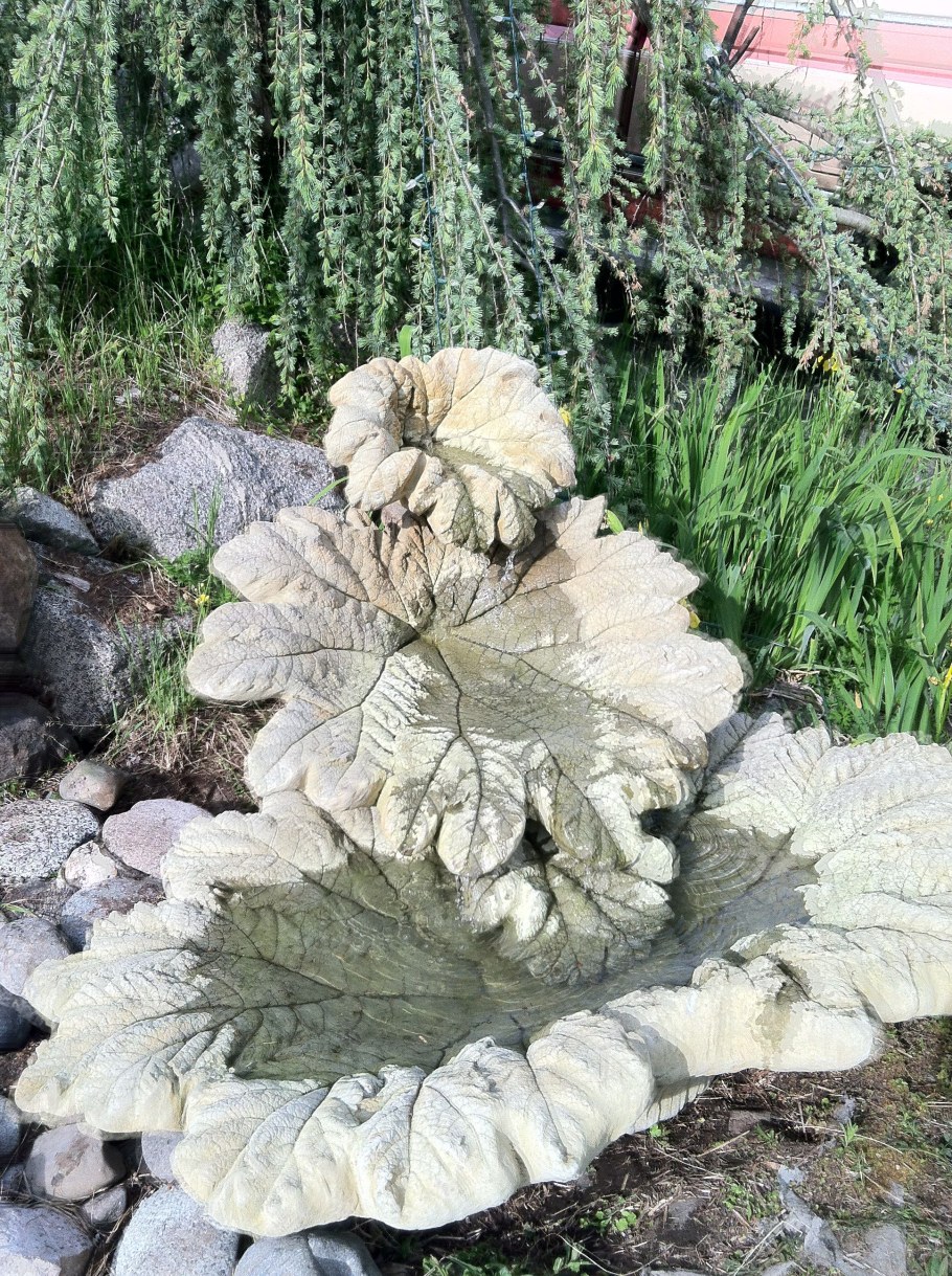 Фонтан из дикого камня