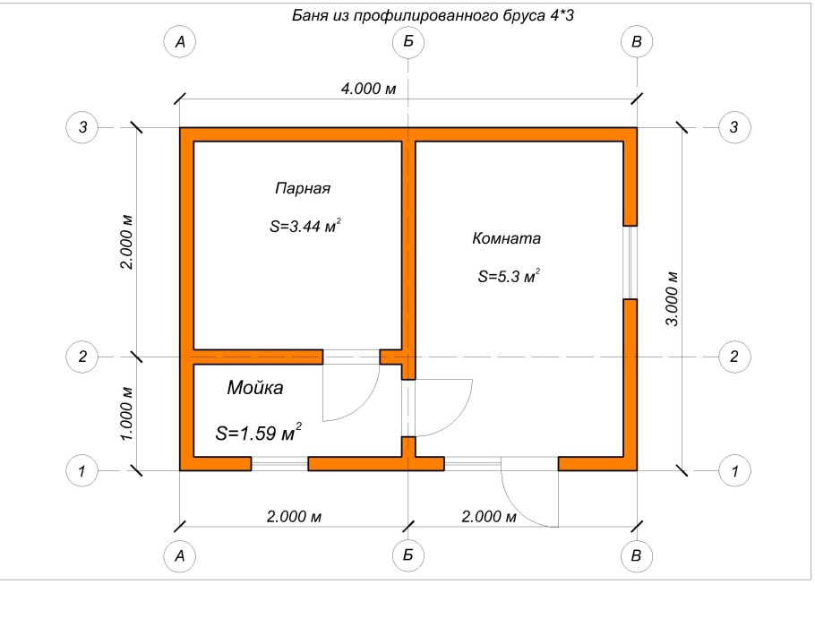 Чертежи каркасной бытовки 6х3