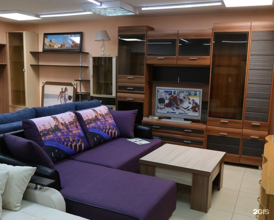 Ассортимент магазина мебели