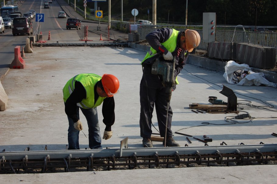 Дорога из посёлка