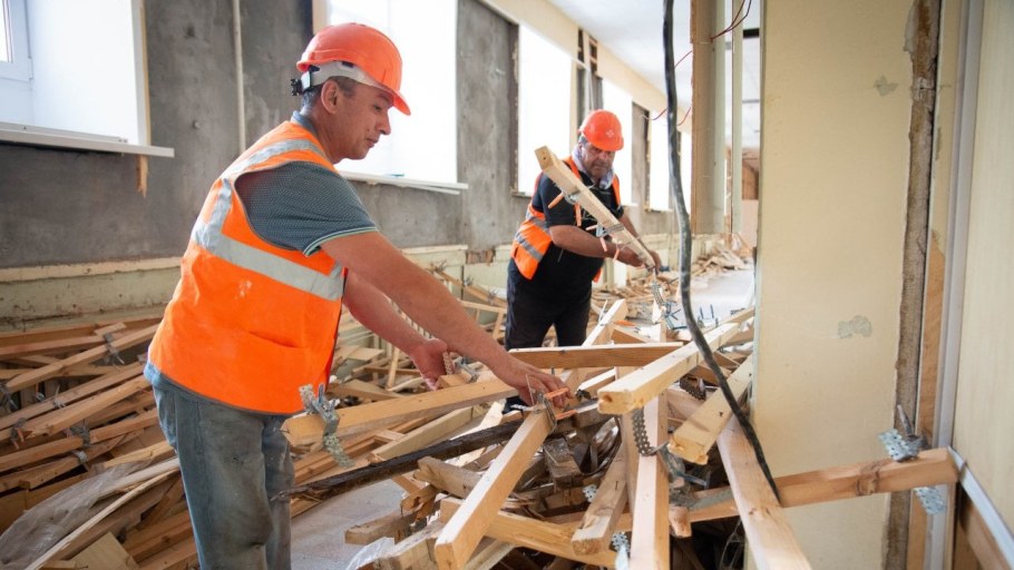 Реальные отделочные работы