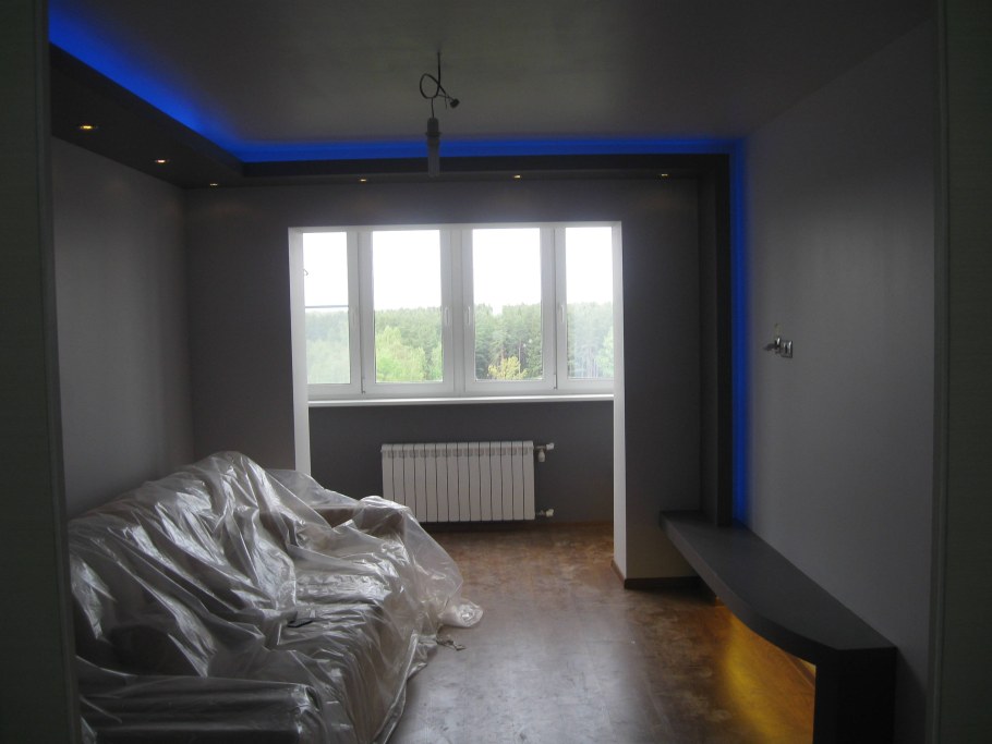 Интерьер комнаты бюджетный вариант