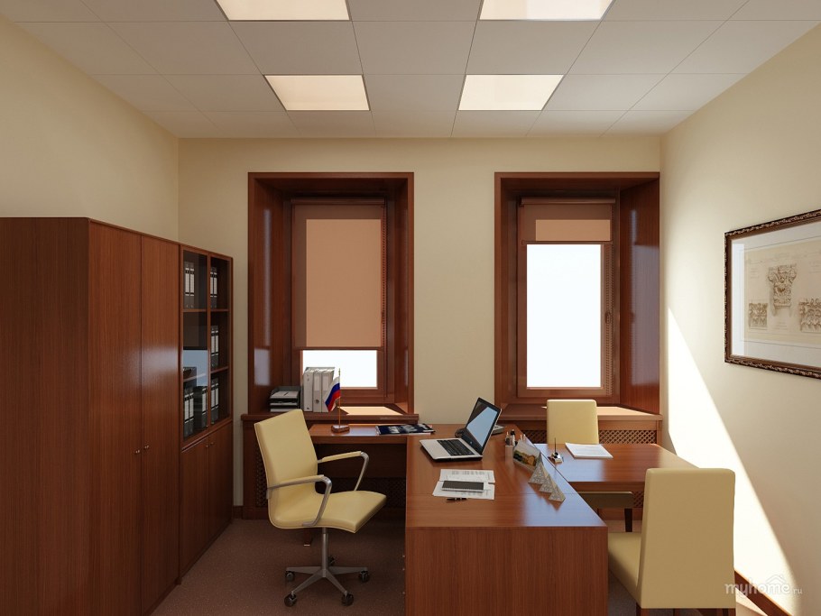 Интерьер кабинета директора школы