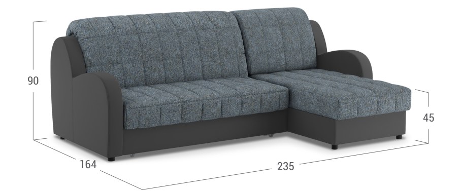 Диван Папилон угловой аккордеон