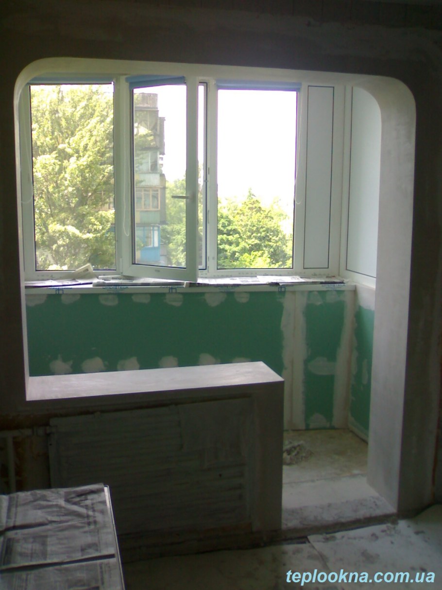 Демонтаж балконного проема