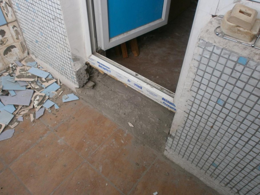 Демонтаж перегородок балкон п44