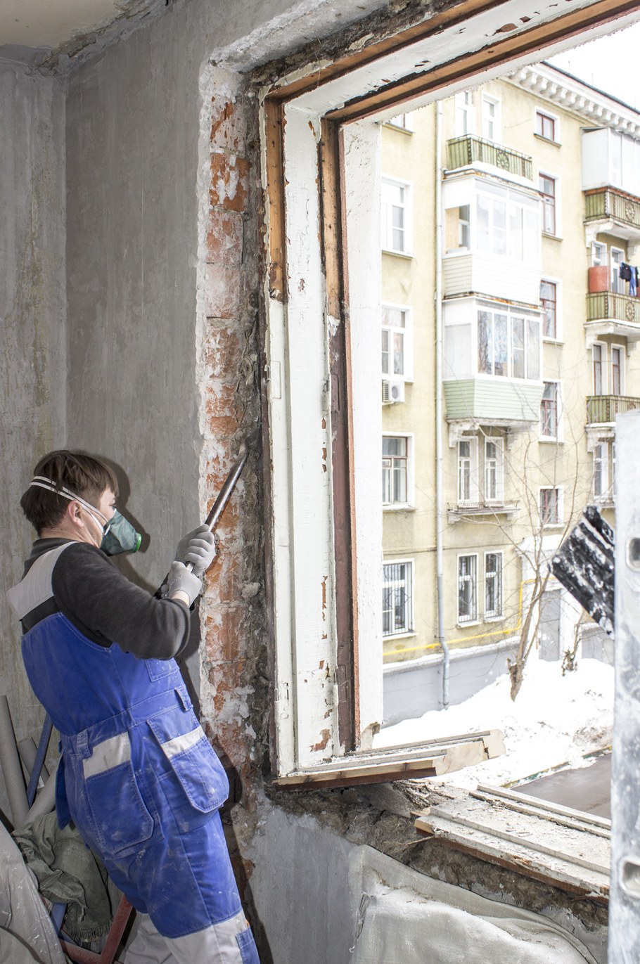 Демонтаж пластиковых окон