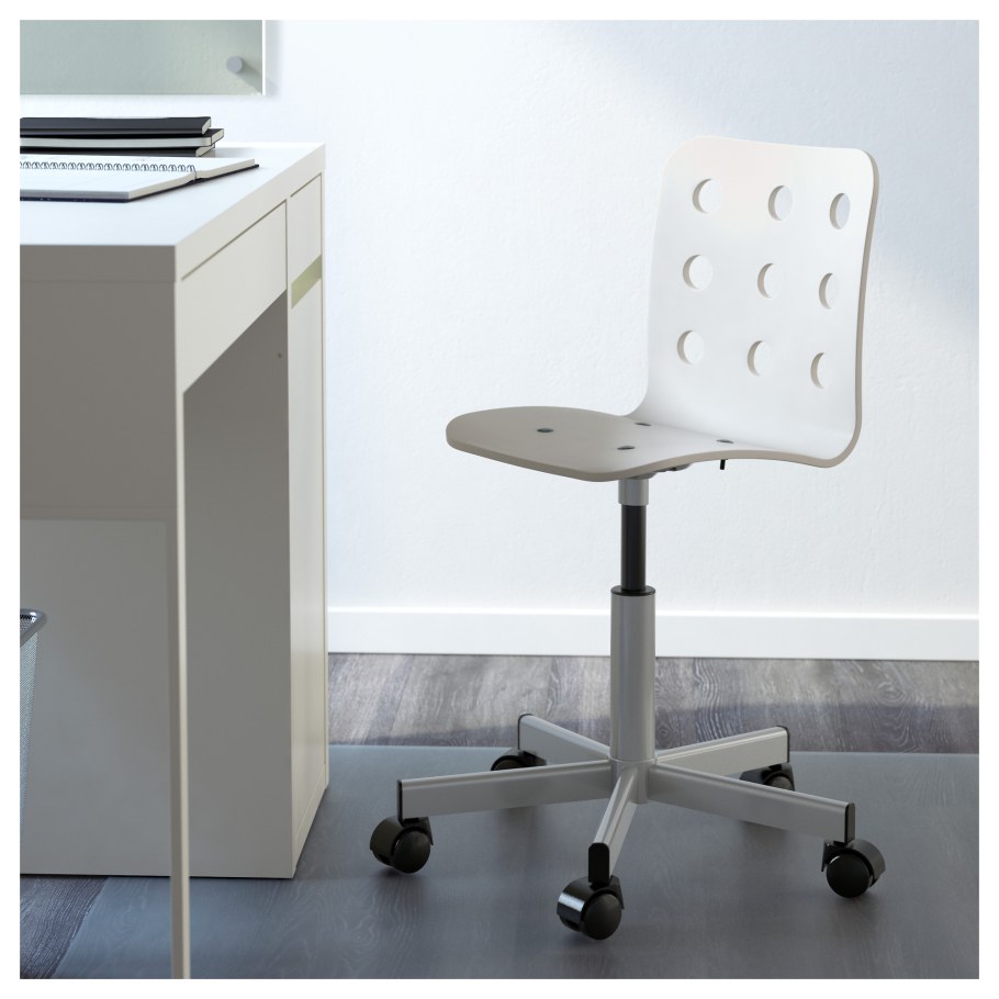 Ikea стул детский ЮЛЕС белый