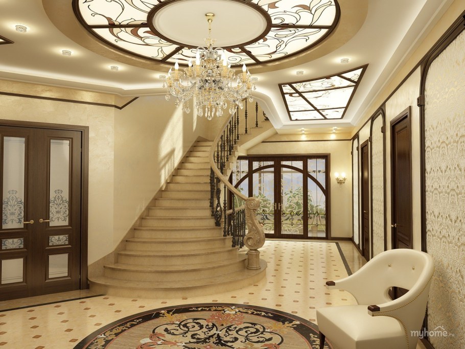 Элитный интерьер частного дома