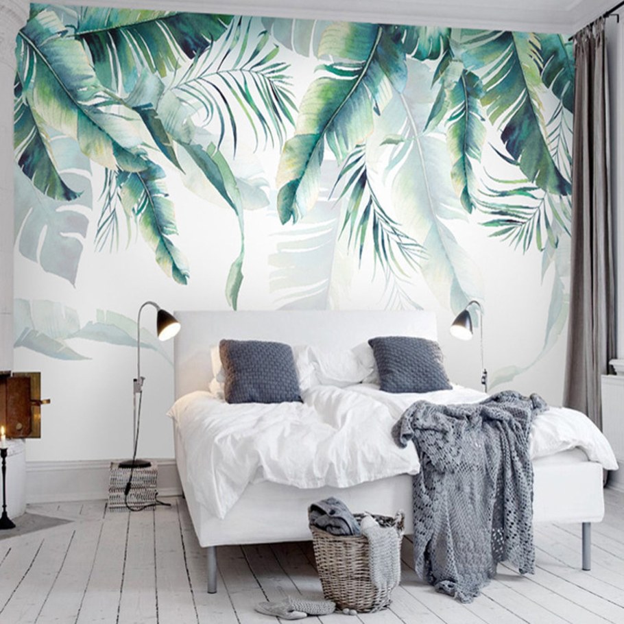 Аффреско банановые листья