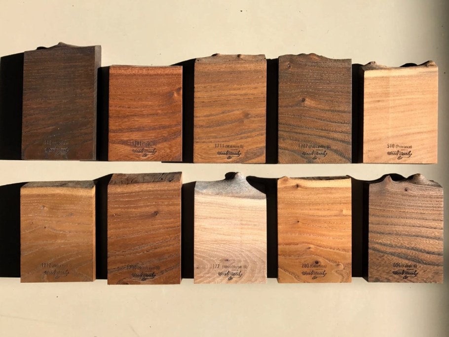 Различные породы древесины