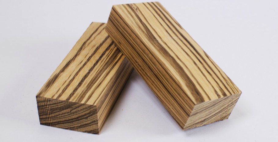 Зебрано брусок