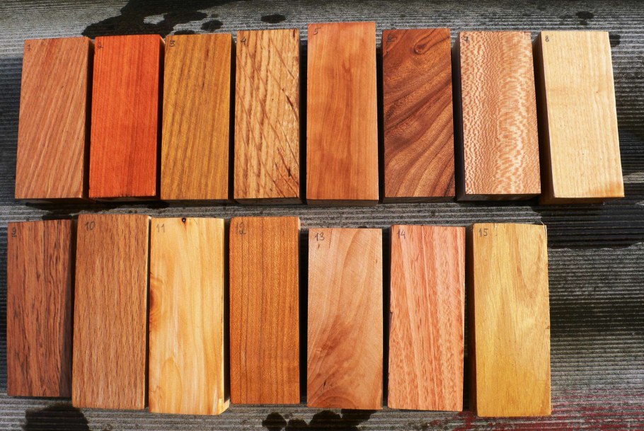 Экзотические породы дерева