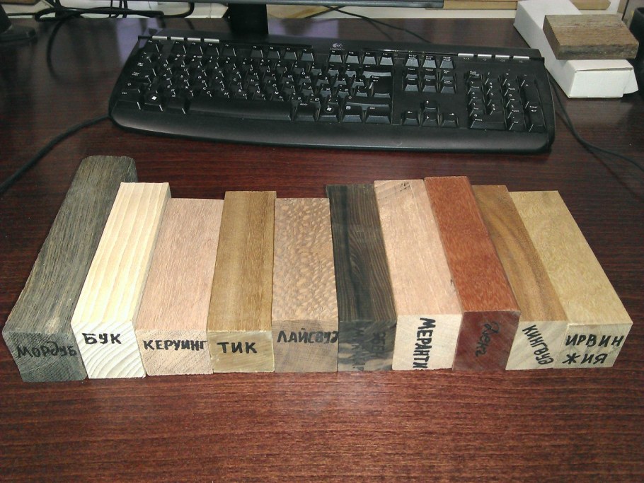 Древесина разных пород