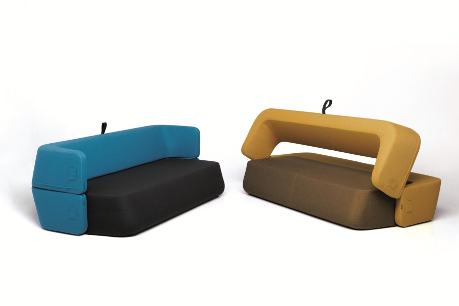 Диван с откидной задней спинкой