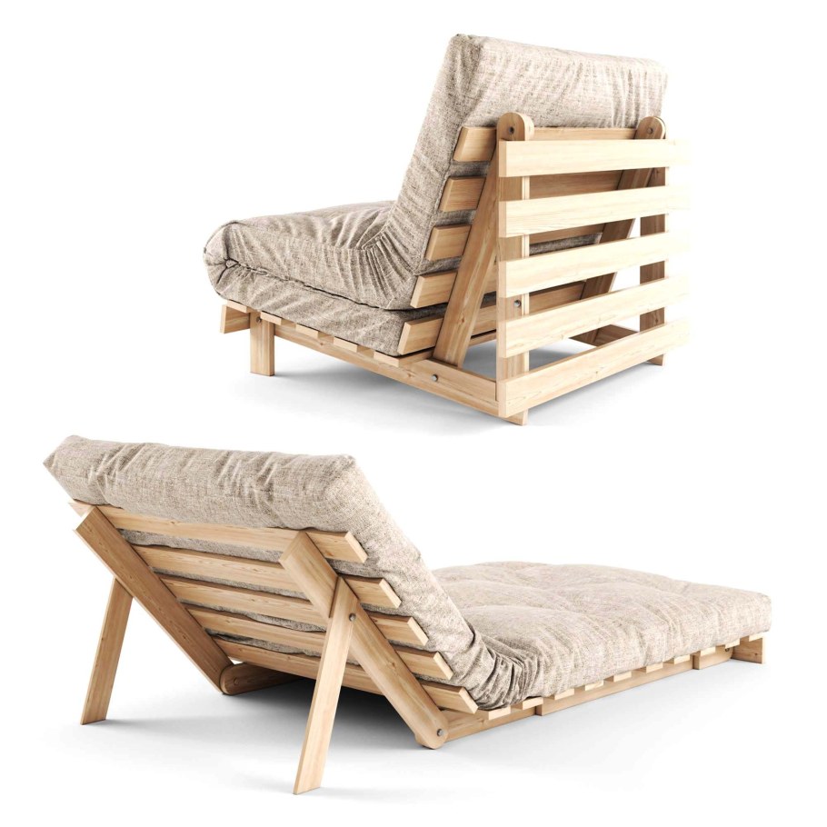 Диван деревянный раскладной