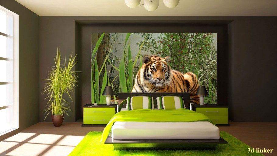 Леопард в интерьере