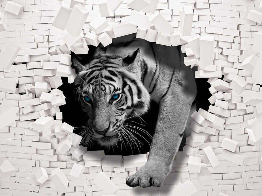 Фотообои тигр Леруа Мерлен