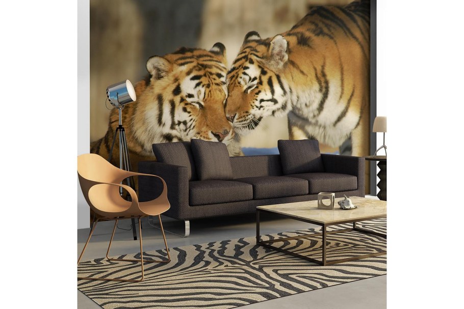 Фотообои с животными в интерьере