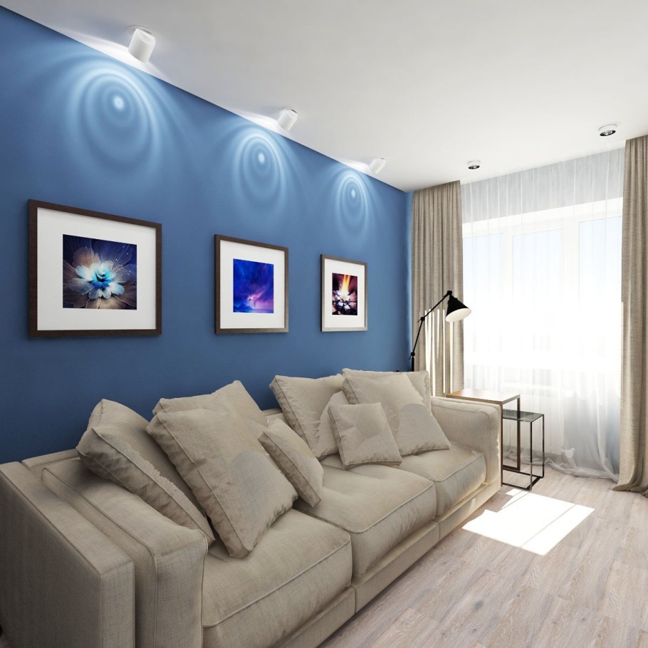 Интерьер двузкомнатнвй квартир