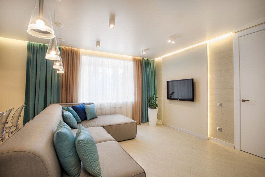 Интерьер обычной квартиры двухкомнатной