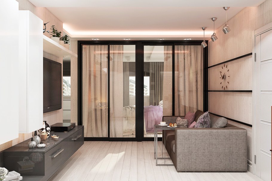 Интерьер двухкомнатной квартиры