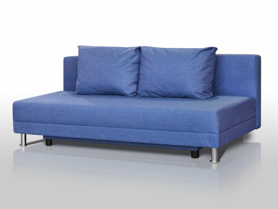 Диван-кровать комфорт без подлокотников Baltic Violet