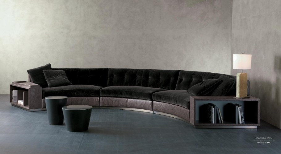 Диван полукруглый