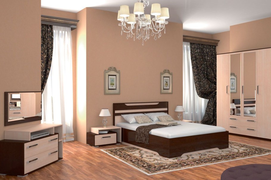 Много мебели