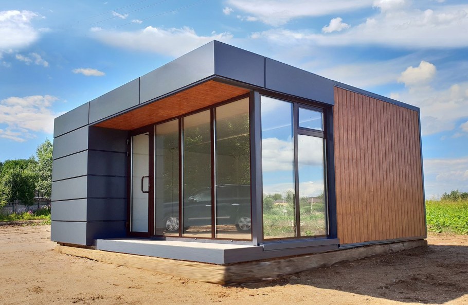 Павильон из ЛСТК