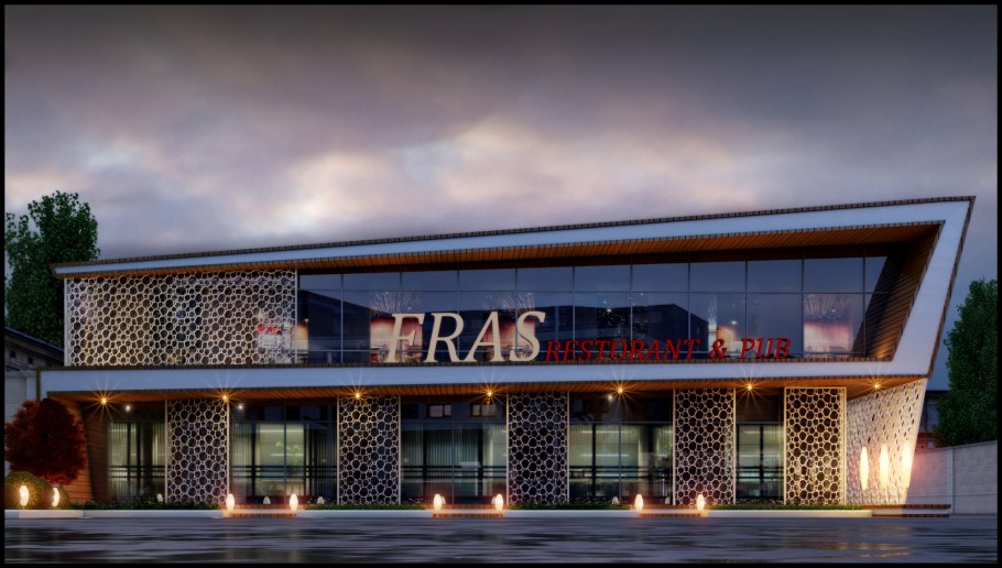 Фасад ресторана «большой Кремлевский»