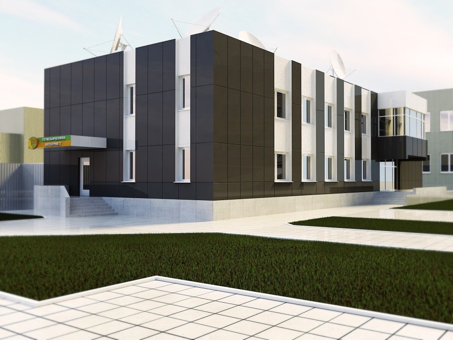 Фасад административного здания