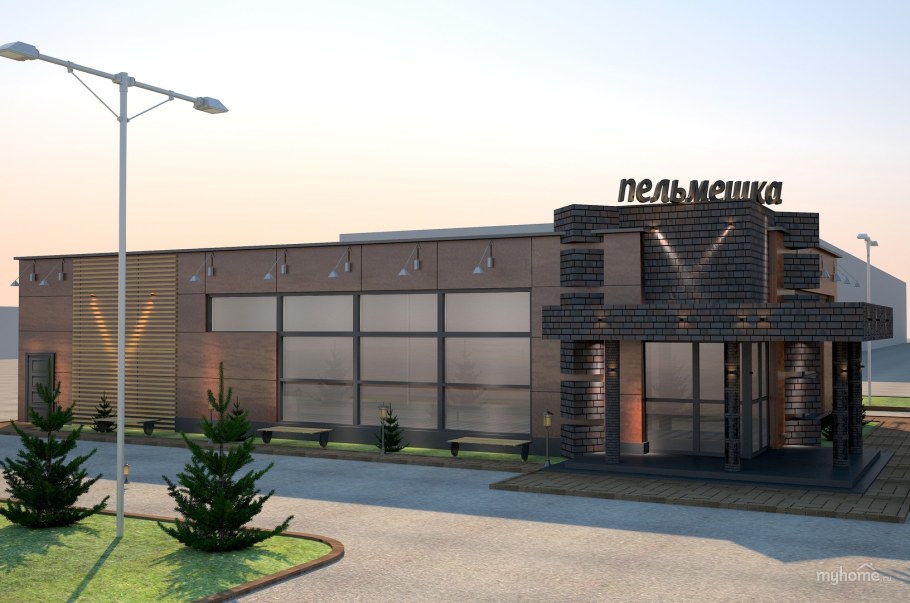 Архитектурный проект магазина