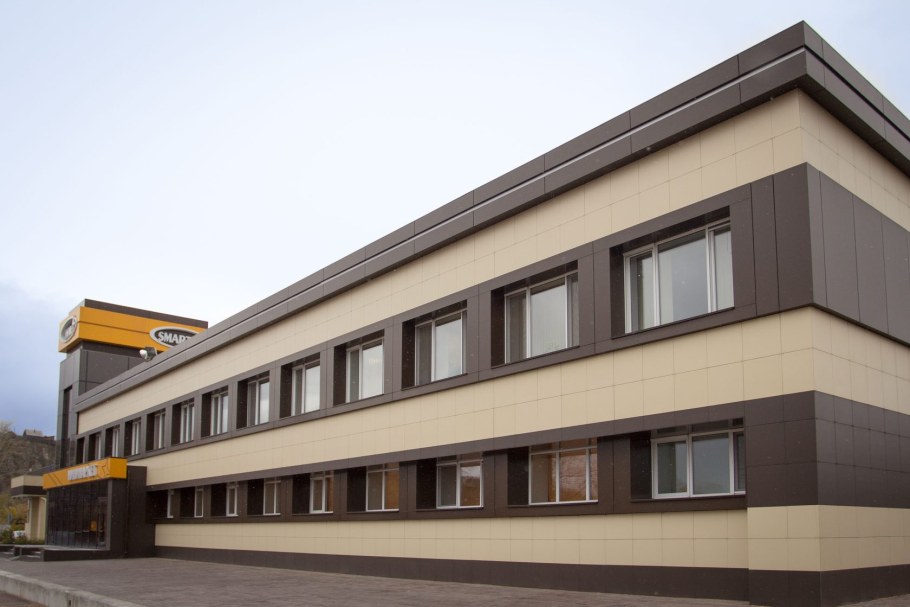 Фасады производственных зданий