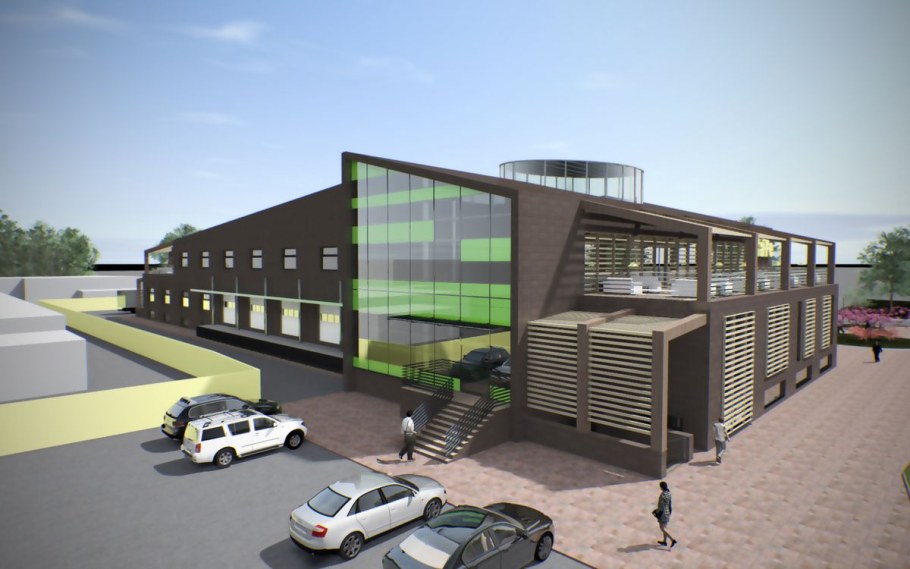 Архитектурный проект торгового центра