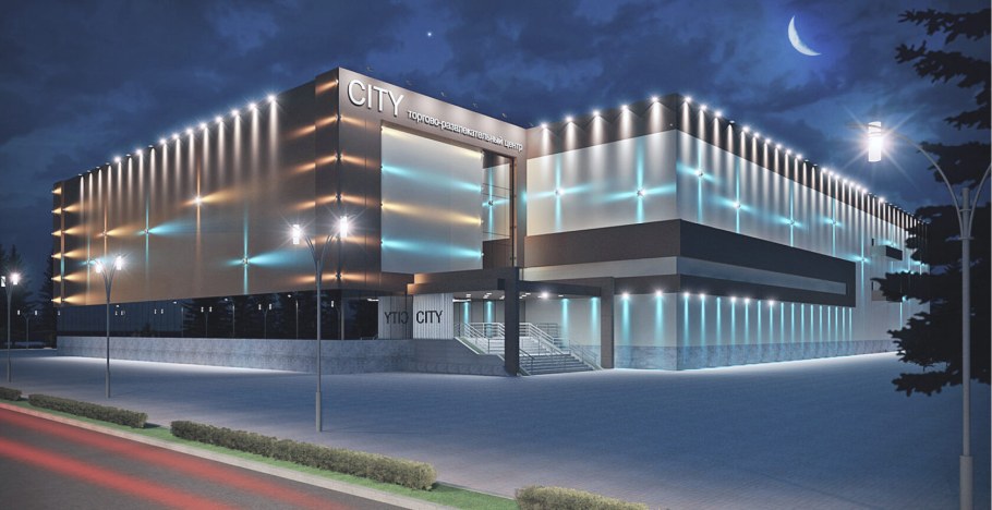 Подсветка фасада