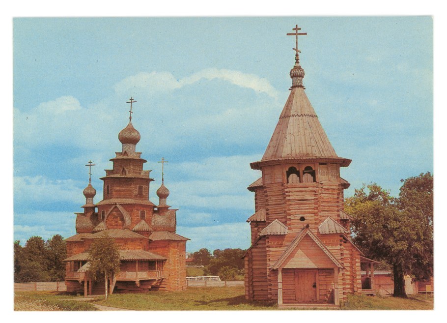 Первые деревянные храмы на Руси