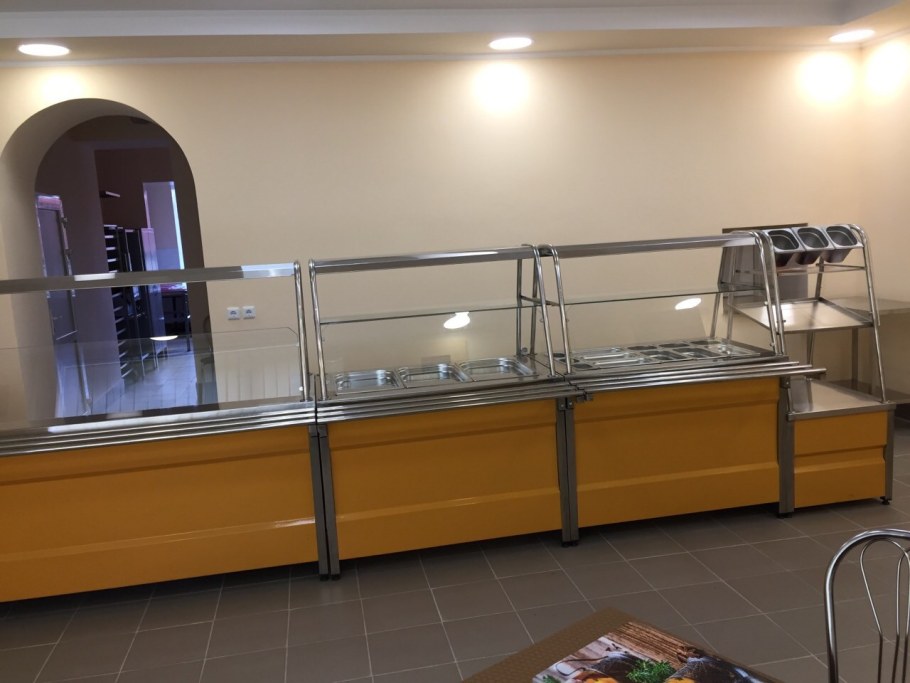 Раздаточная линия для столовой