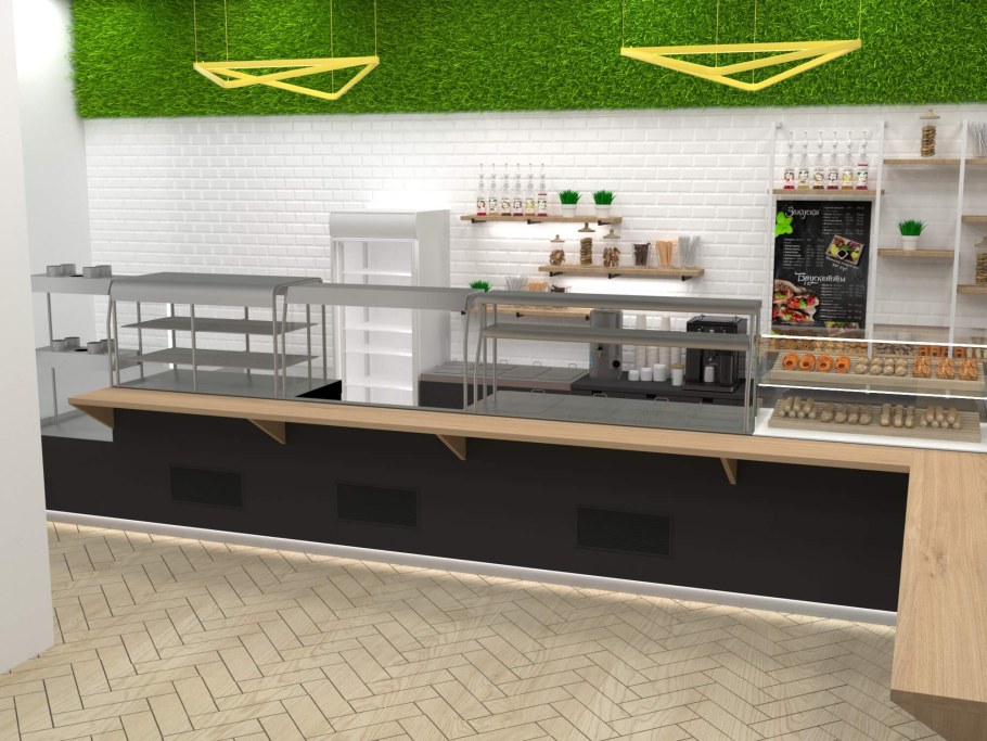 Линия раздачи для столовой