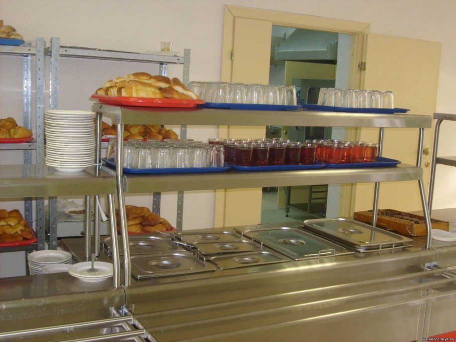Раздаточная линия столовая
