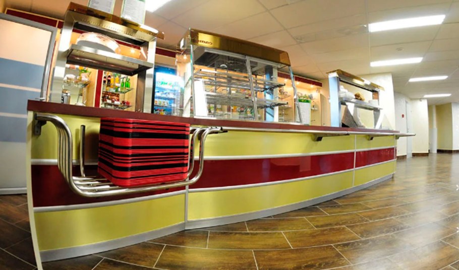 Линия раздачи Аста угловая