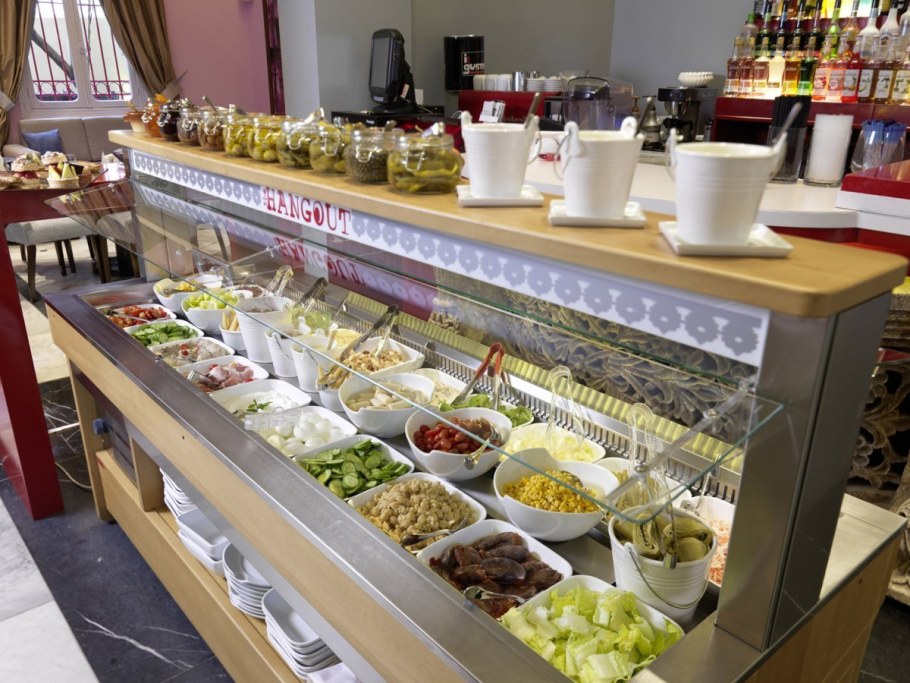 Витрины для столовой общепита