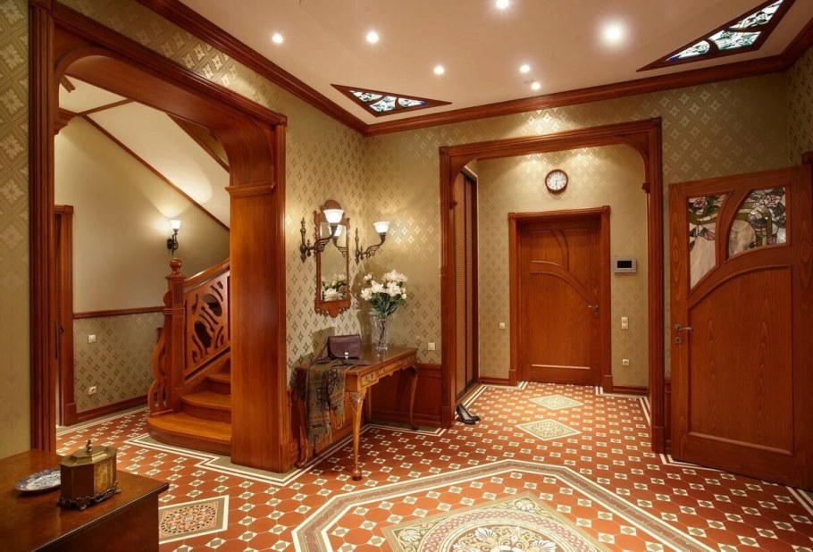 Прихожая в коттедже