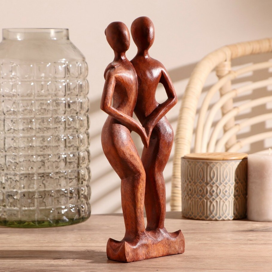 Сувенир дерево "парочка" 11х9х30 см