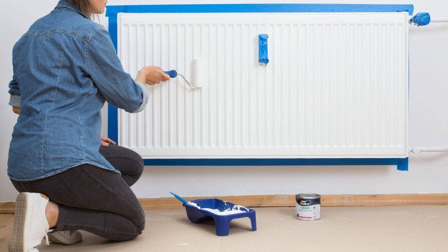 Окраска батарей отопления