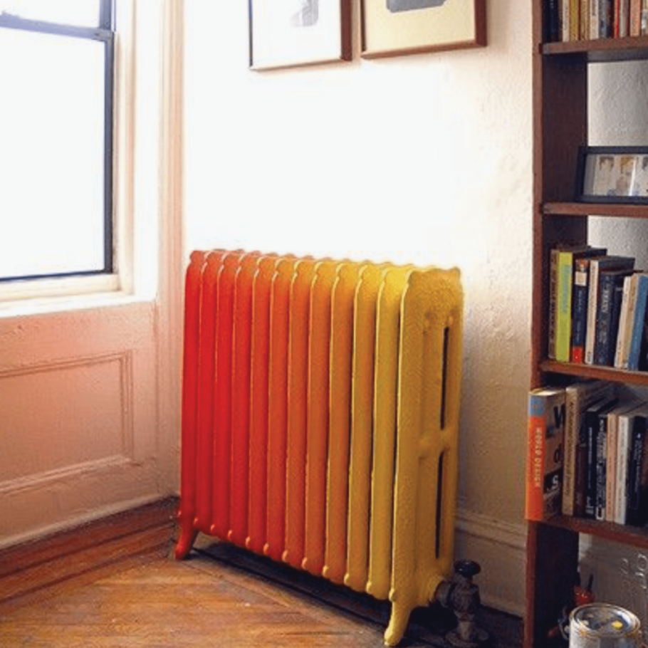 Цветные радиаторы отопления