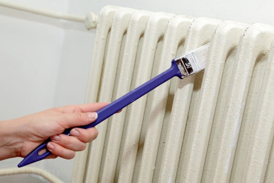 Покраска батарей