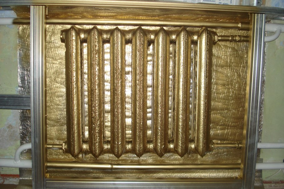 Краска для труб отопления в квартире